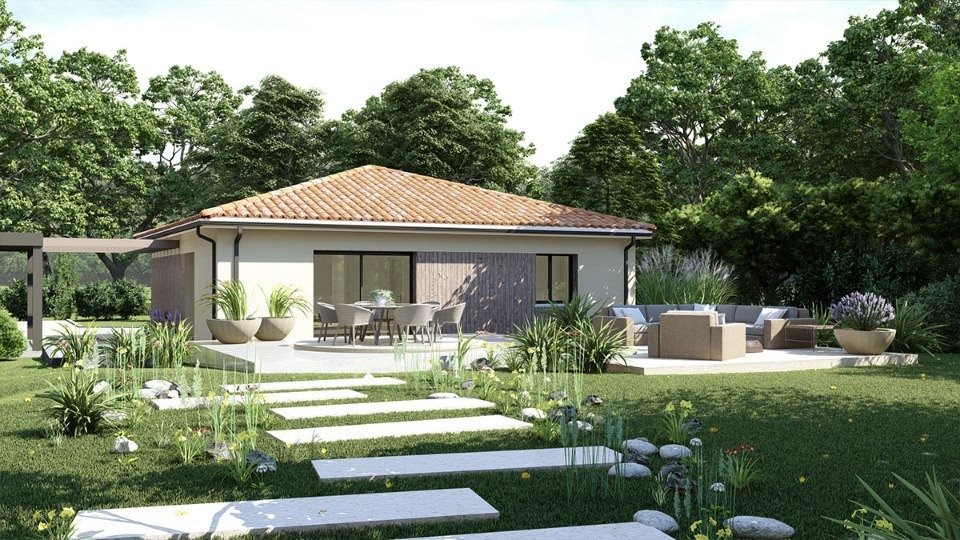 Maison à vendre, 85m², Le Teich
