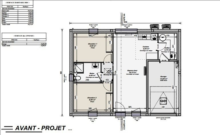 Maison à vendre, 55m², Saint-Saturnin