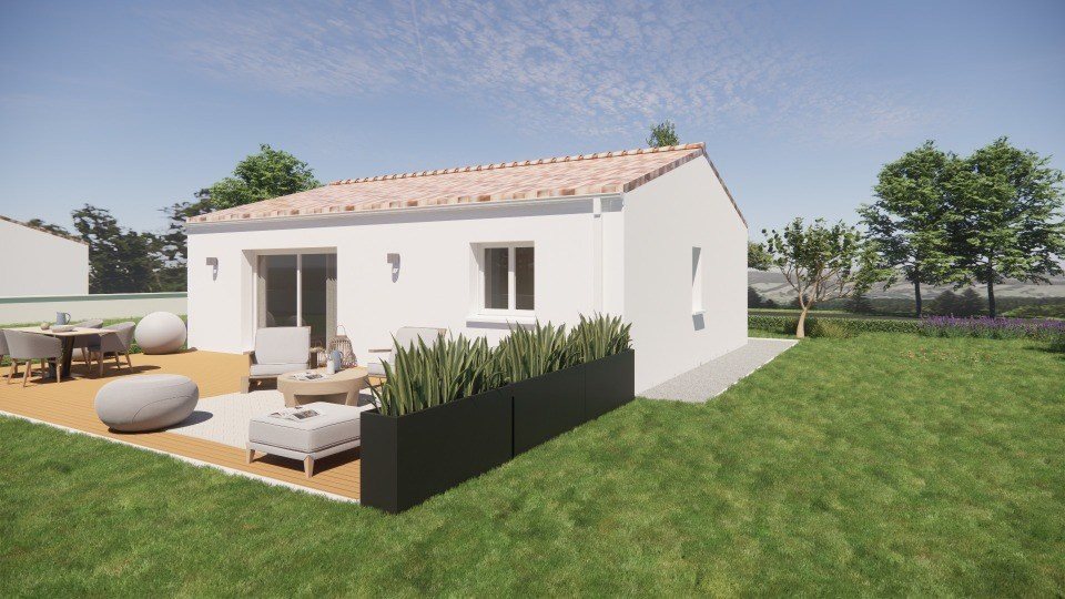 Maison à vendre, 70m², Gond-Pontouvre