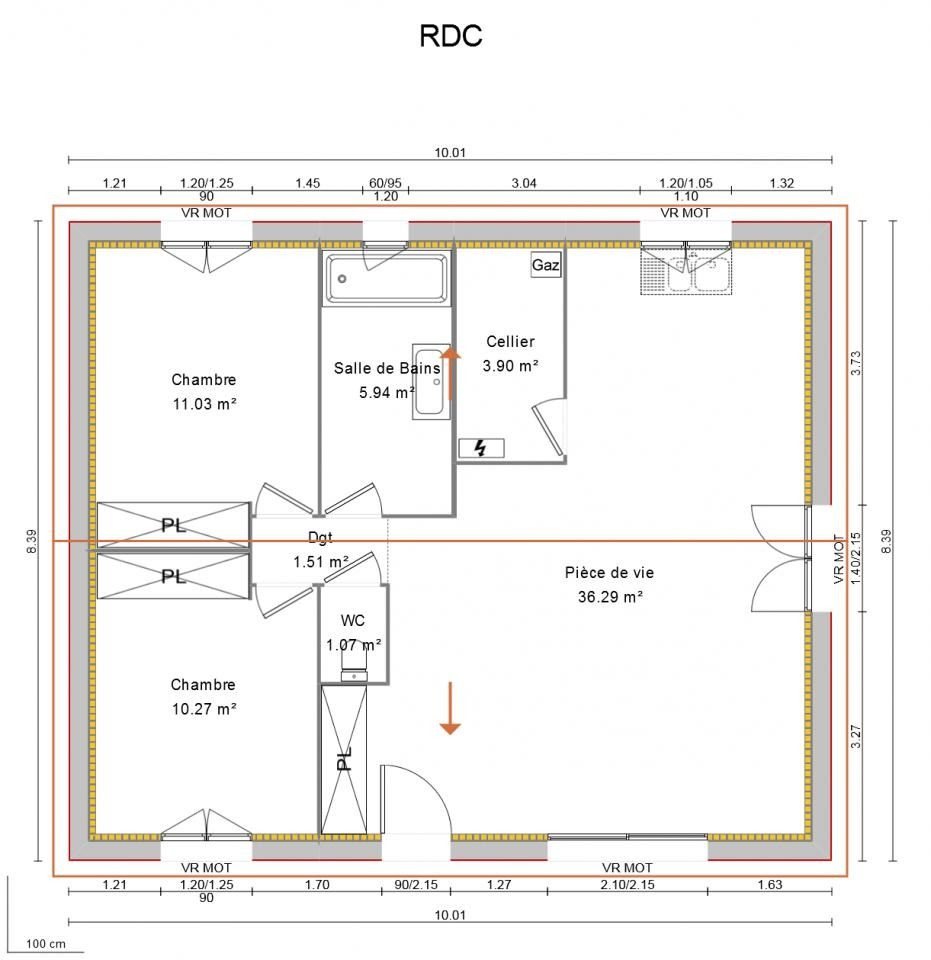 Maison à vendre, 70m², Saint-Romain-le-Puy