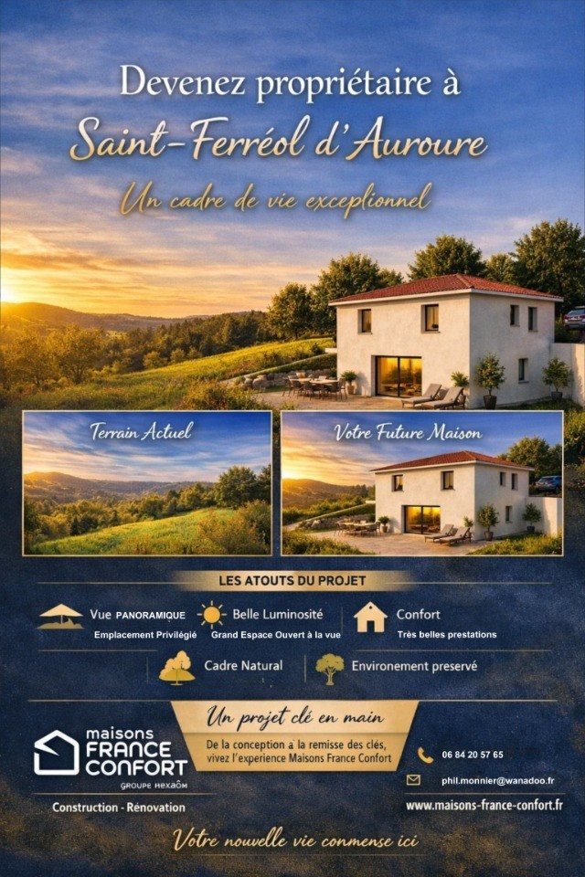 Maison à vendre, 115m², Saint-Ferréol-d'Auroure