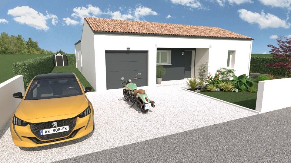 Maison à vendre, 90m², Poiroux