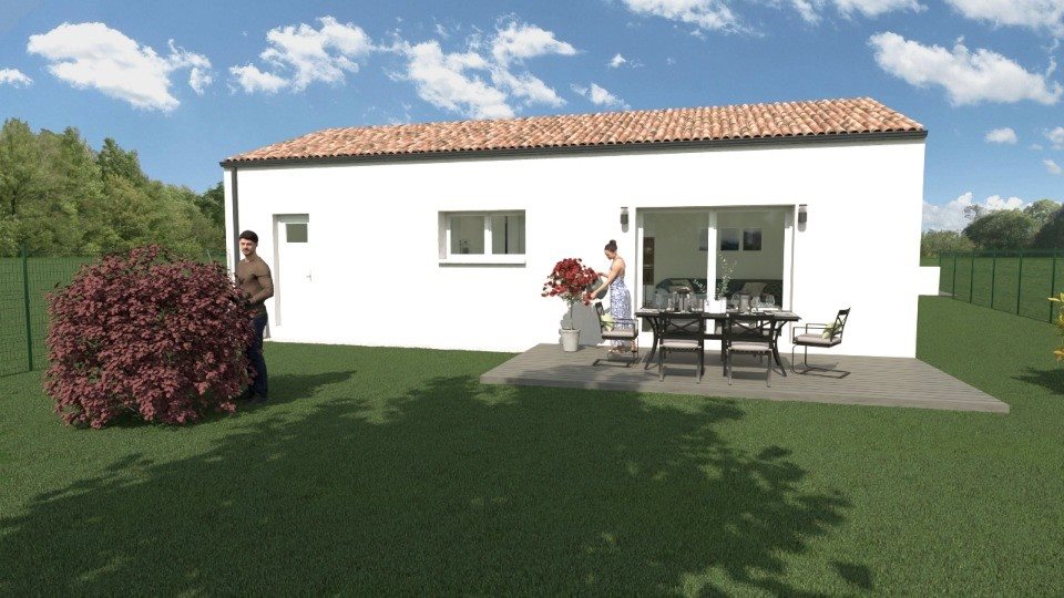 Maison à vendre, 80m², Palluau