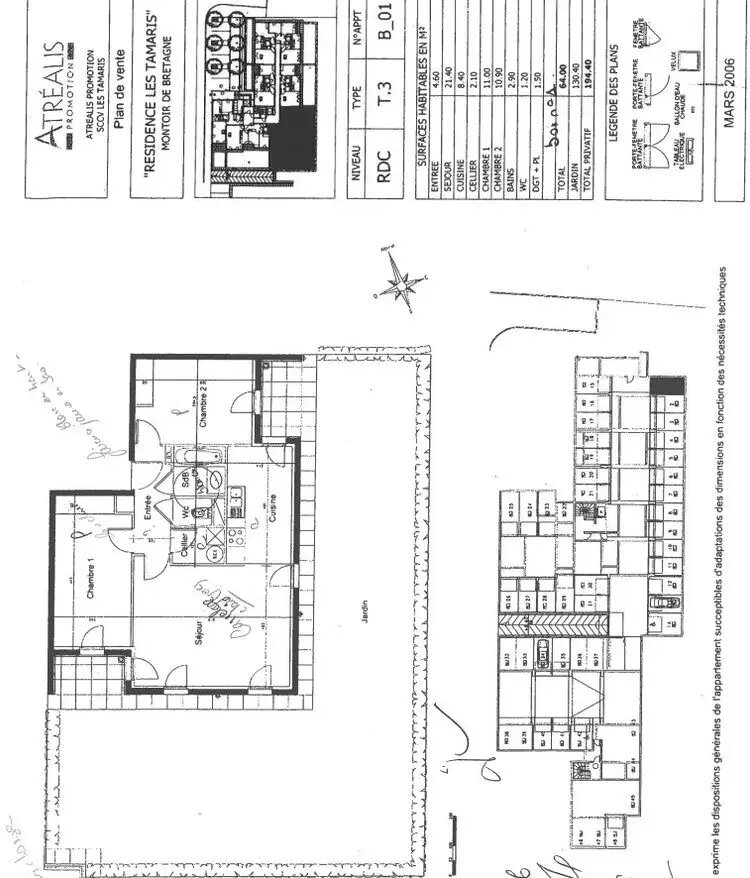 Appartement à louer, 64m², Montoir-de-Bretagne