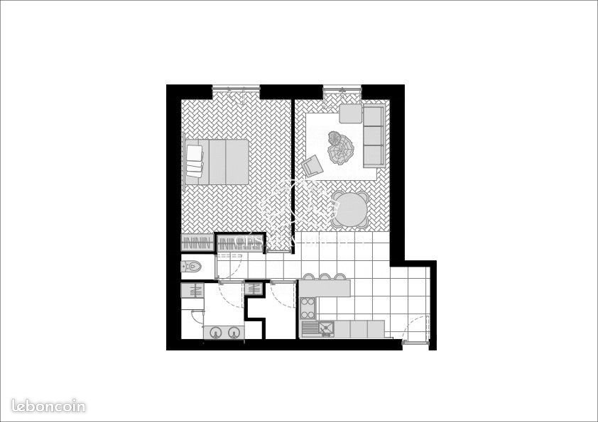Appartement à vendre, 63m², Lyon 6ème