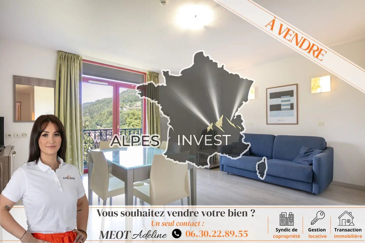 Appartement à vendre, 42m², Allevard