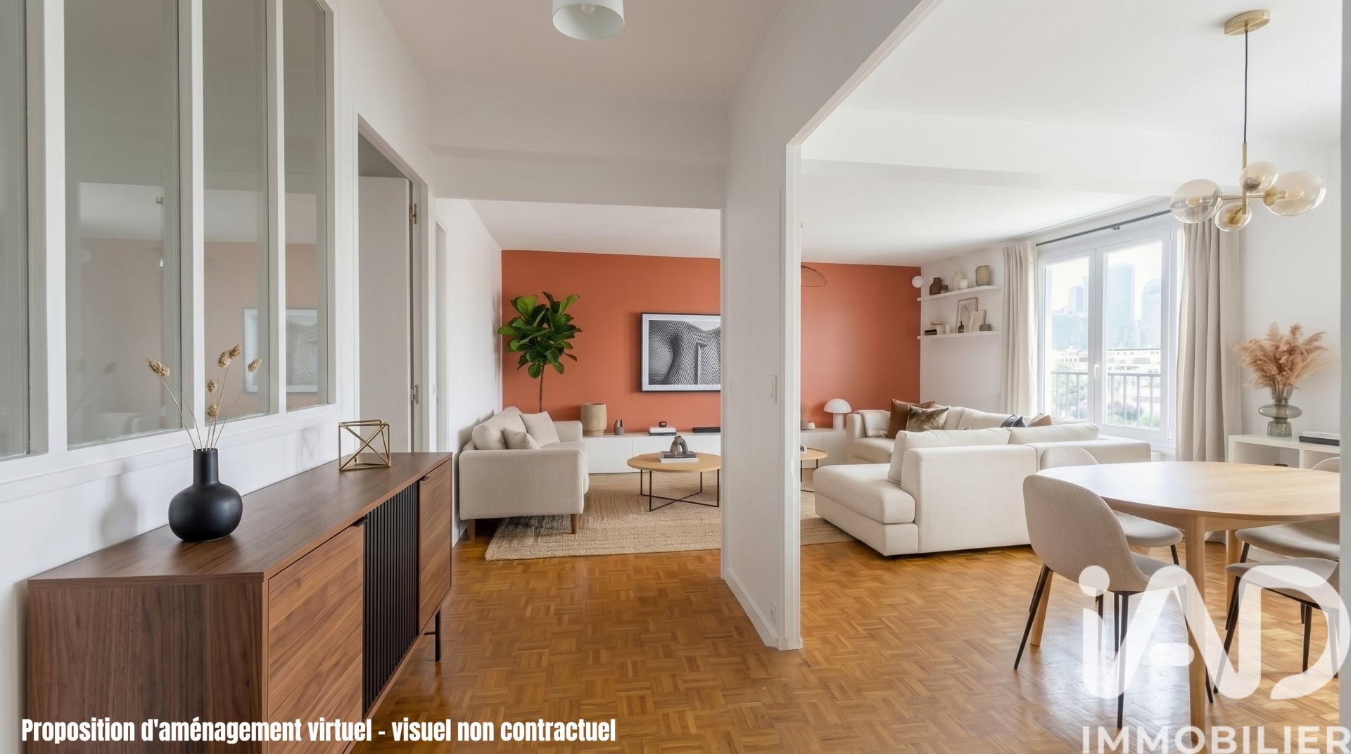 Appartement à vendre, 93m², Courbevoie