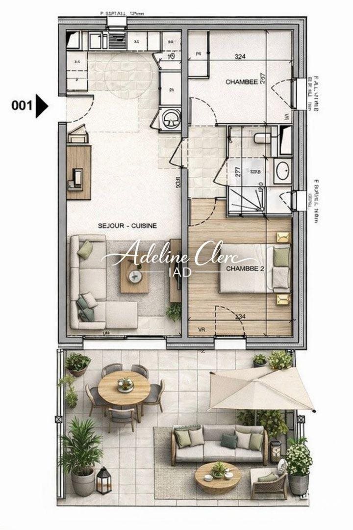 Appartement à vendre, 61m², Les Rousses