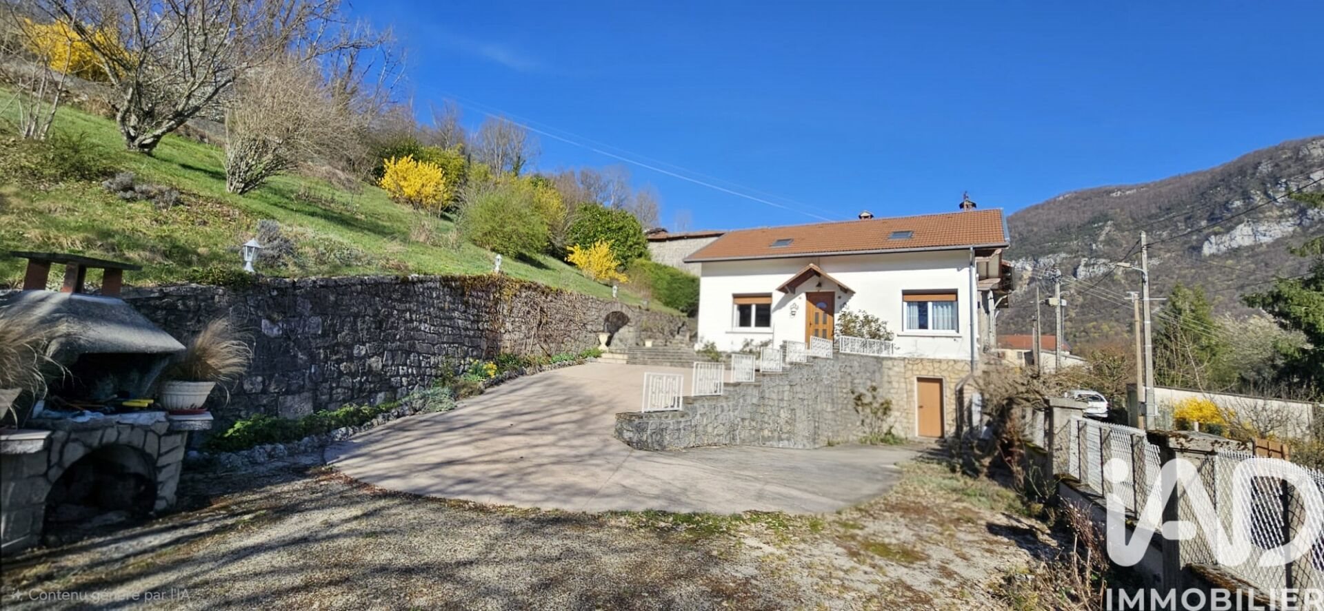 Maison à vendre, 130m², Tenay