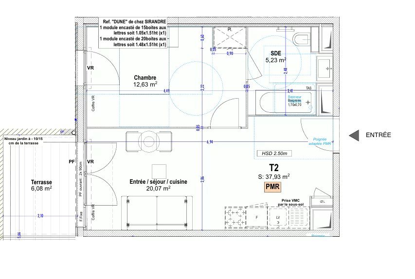 Appartement à vendre, 35m², Antibes