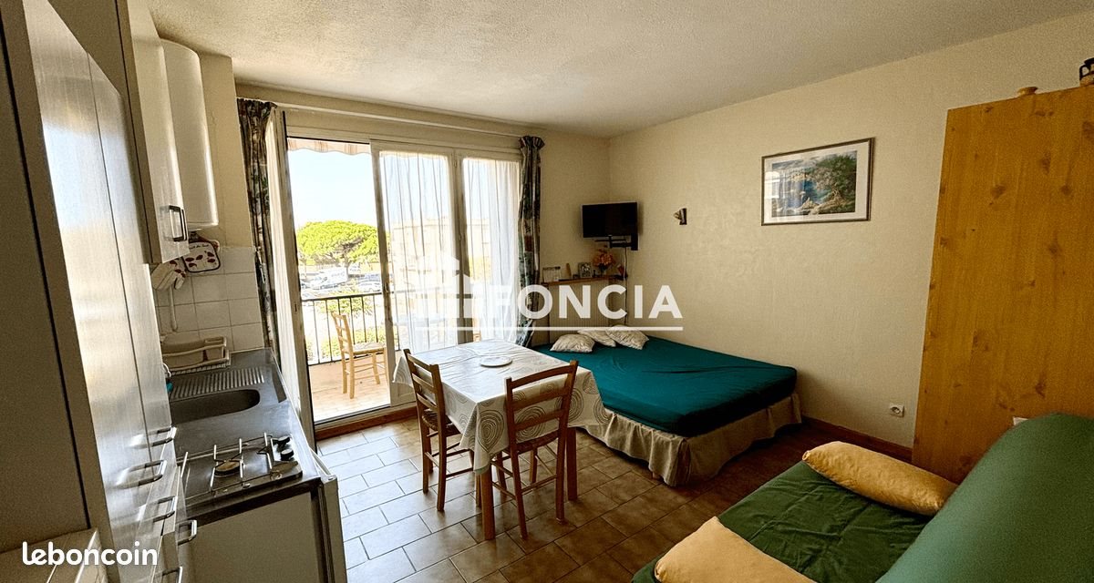 Appartement à vendre, 19m², Canet-en-Roussillon