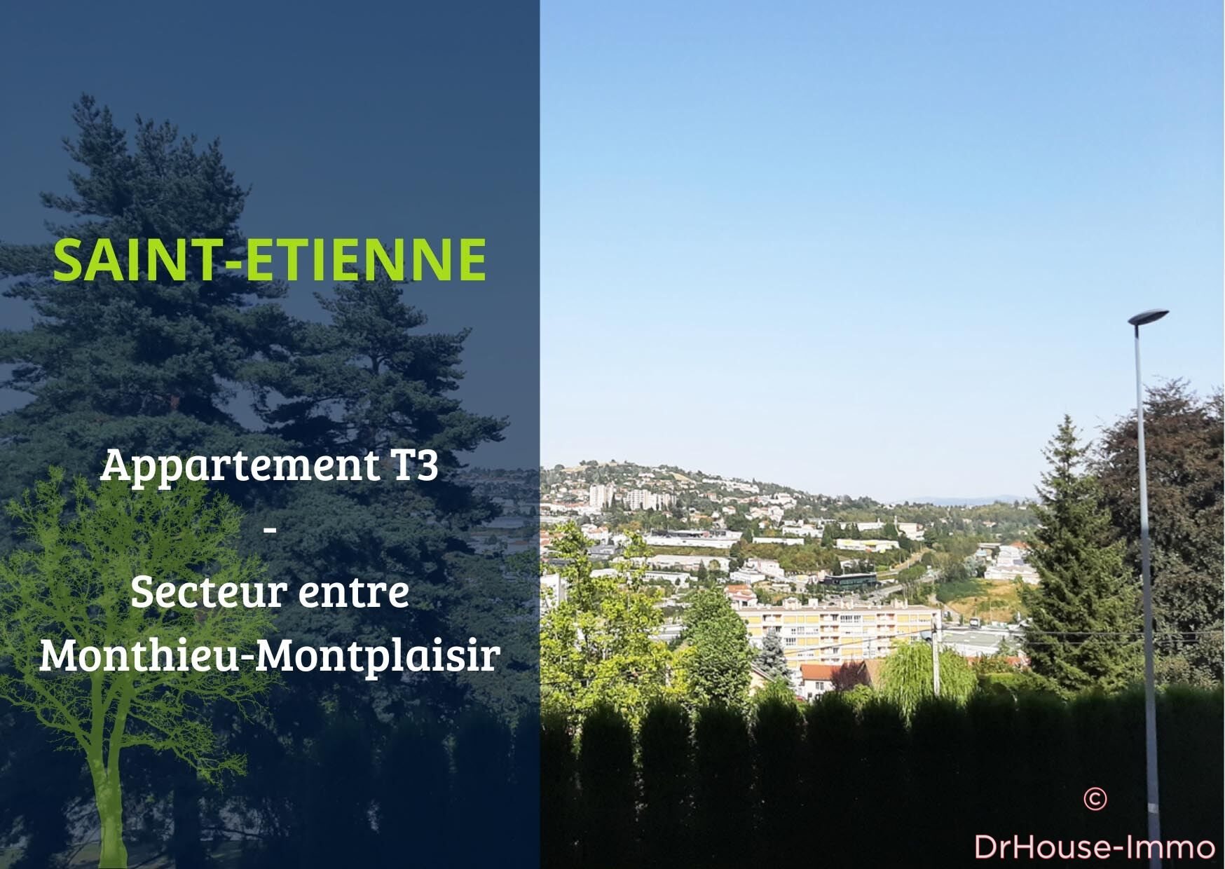 Appartement à vendre, 70m², Saint-Étienne