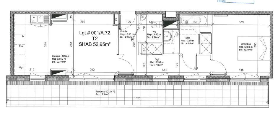 Appartement à louer, 52m², Arcueil