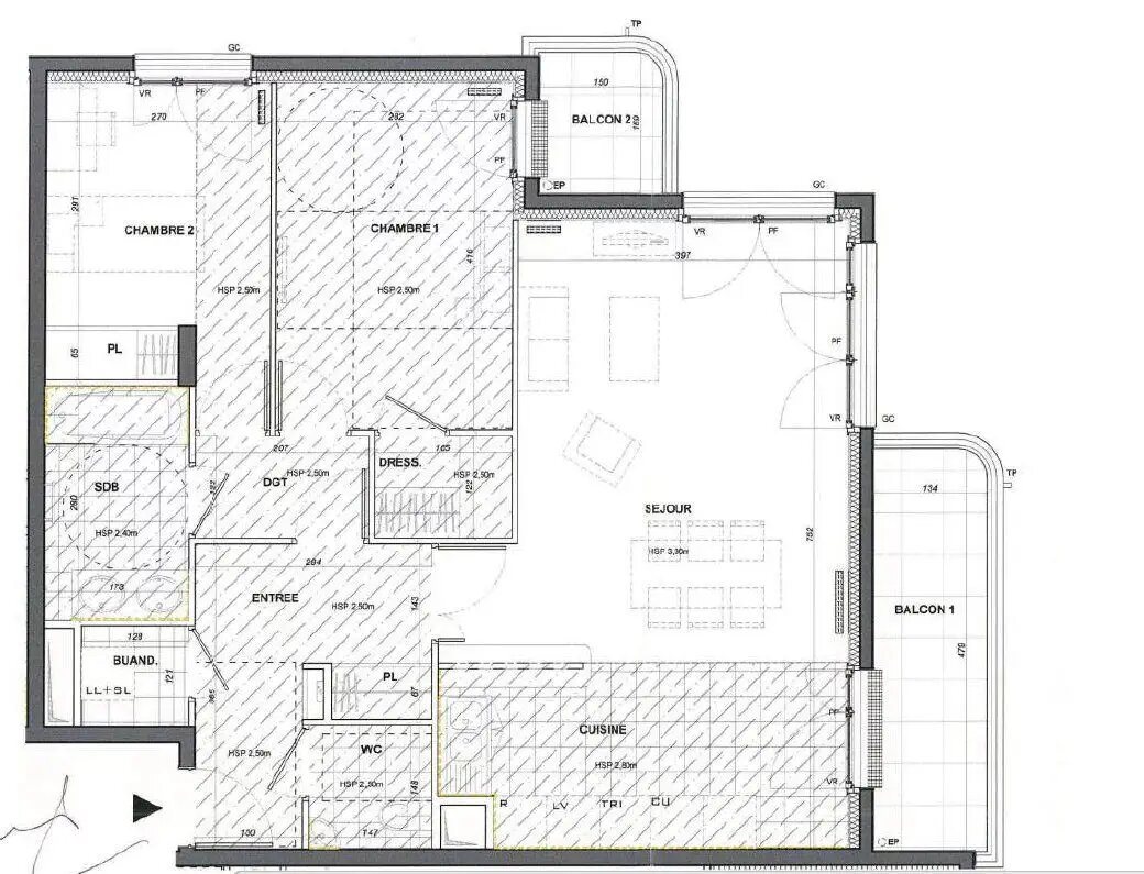 Appartement à louer, 75m², Thiais