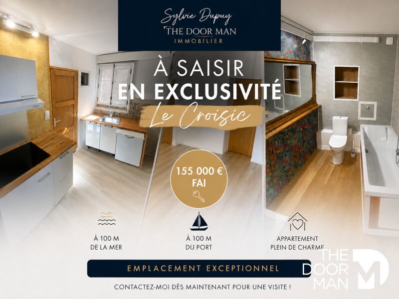 Appartement à vendre, 31m², Le Croisic
