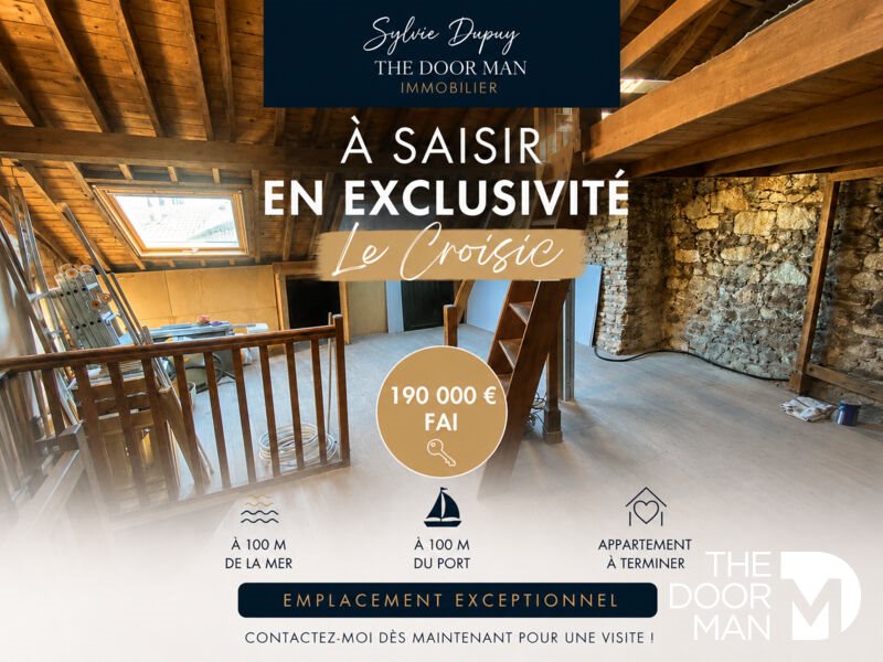 Appartement à vendre, 44m², Le Croisic