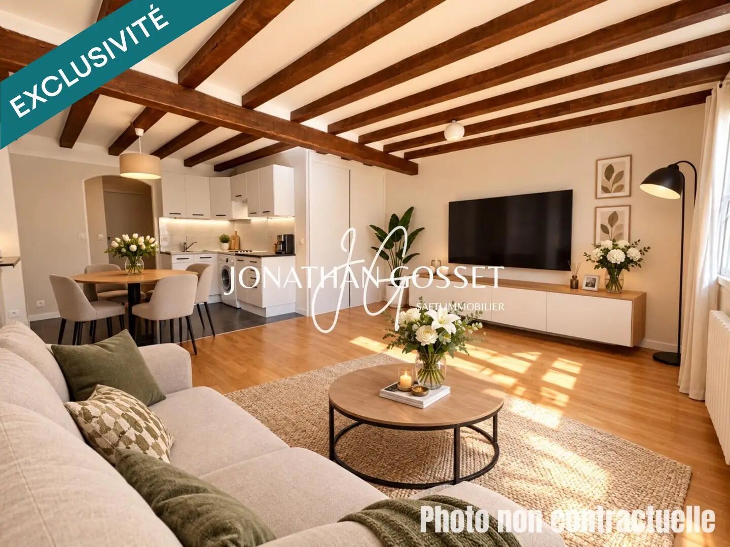 Appartement à vendre, 45m², Andrésy