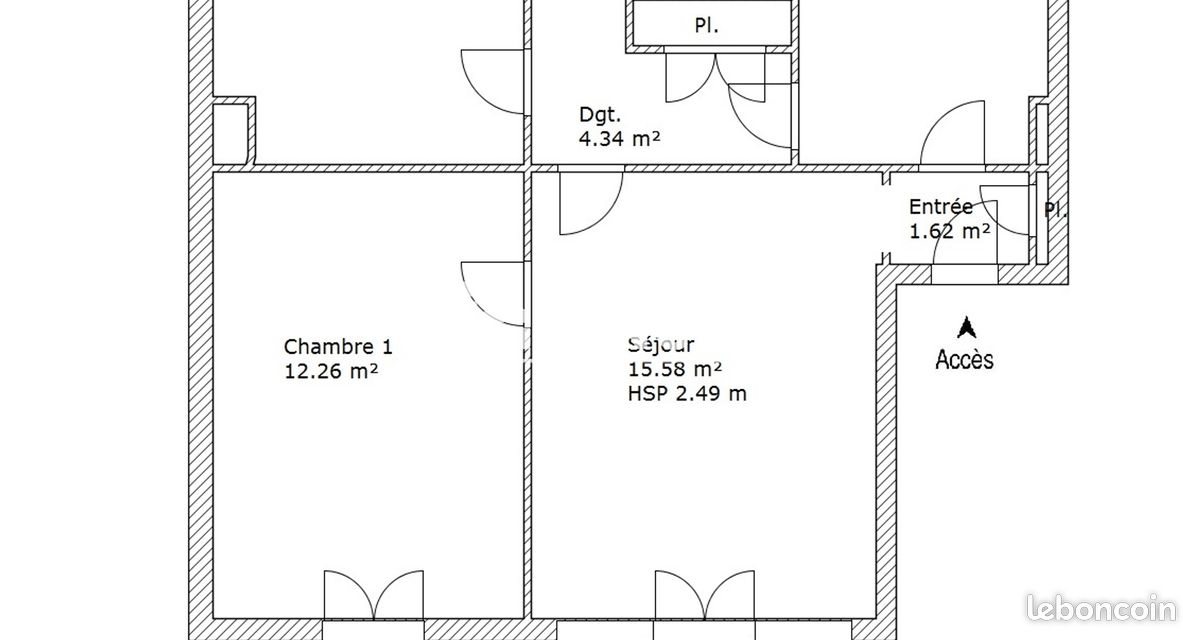 Appartement à louer, 60m², Le Blanc-Mesnil