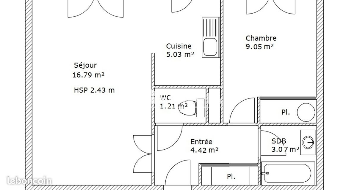 Appartement à louer, 40m², Les Pavillons-sous-Bois
