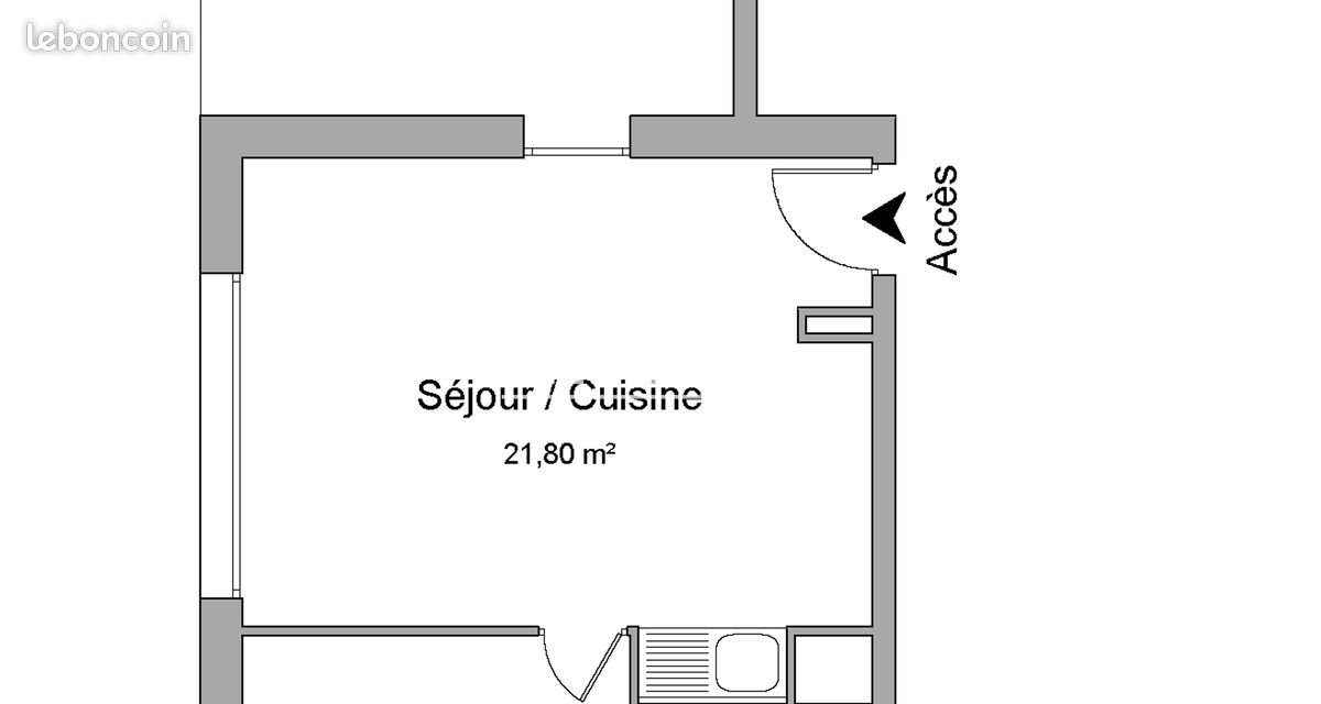 Appartement à louer, 36m², Cergy