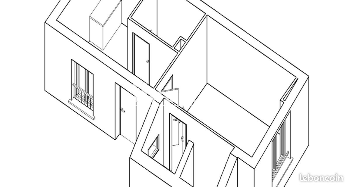 Appartement à louer, 28m², Bouafle