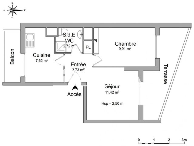 Appartement à louer, 35m², Toulon