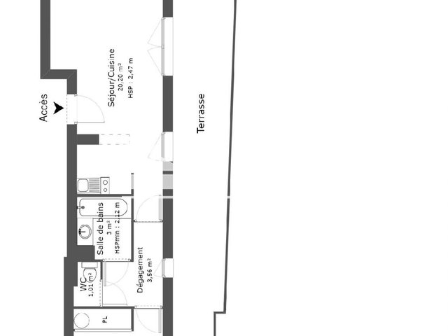 Appartement à louer, 38m², Toulouse