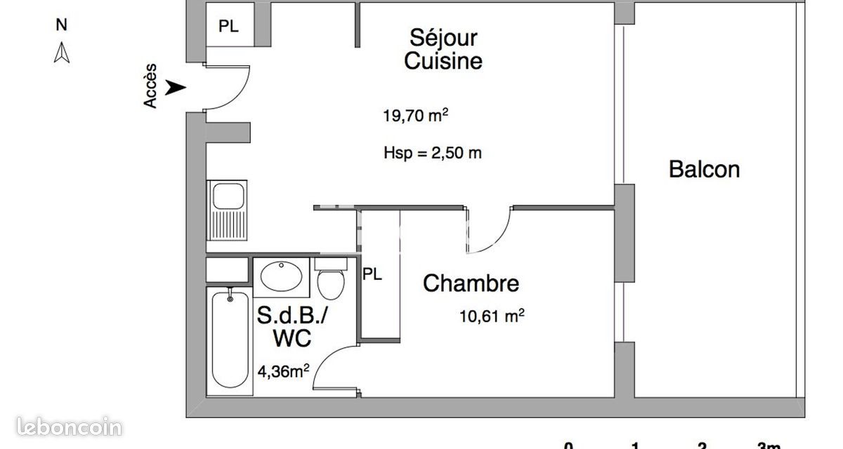 Appartement à louer, 35m², Villeneuve-lès-Avignon