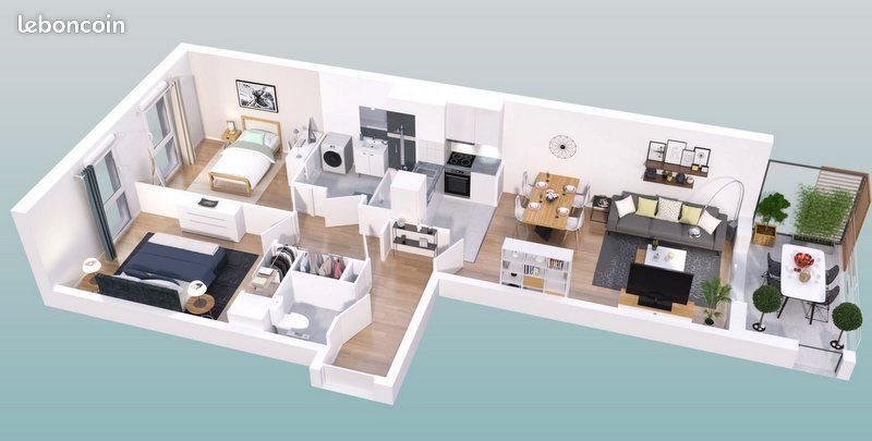 Appartement à vendre, 60m², Villiers-sur-Marne
