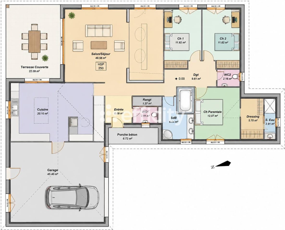 Maison à vendre, 140m², Ousse