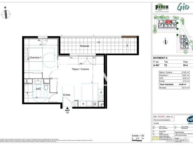 Appartement à louer, 44m², Fréjus