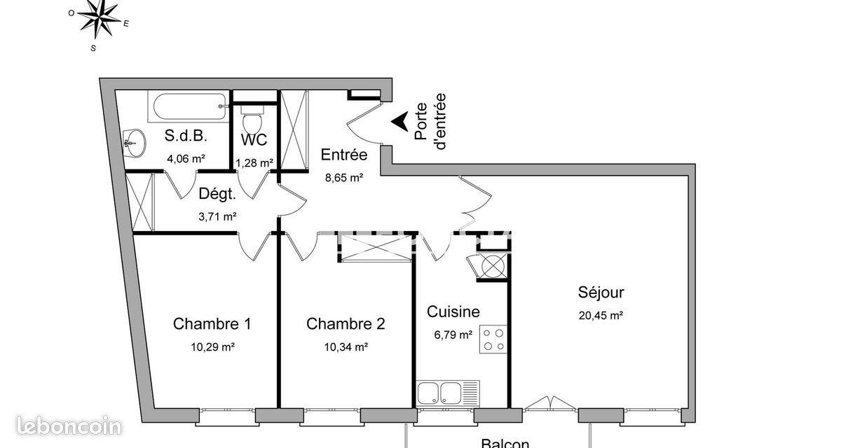Appartement à louer, 65m², Corbeil-Essonnes