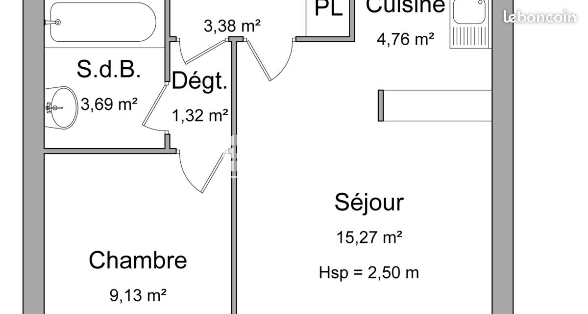 Appartement à louer, 40m², Corbeil-Essonnes