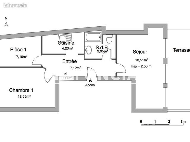 Appartement à louer, 54m², Saint-Brieuc