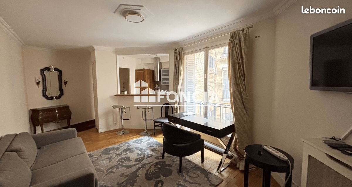 Appartement à louer, 47m², Paris 16ème