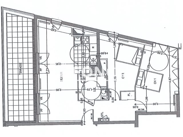 Appartement à louer, 63m², Orléans
