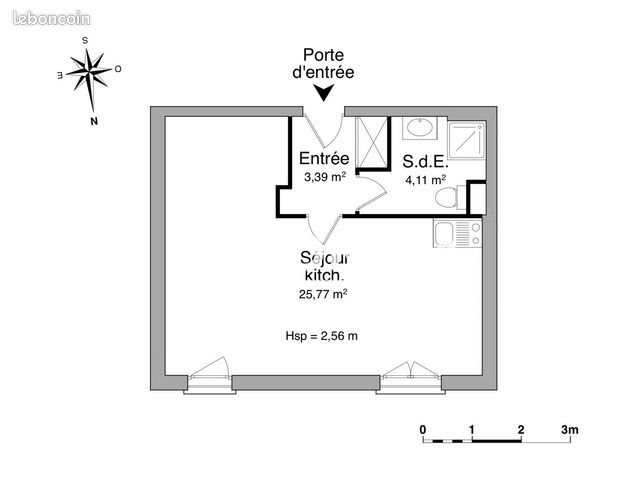 Appartement à louer, 33m², Cholet