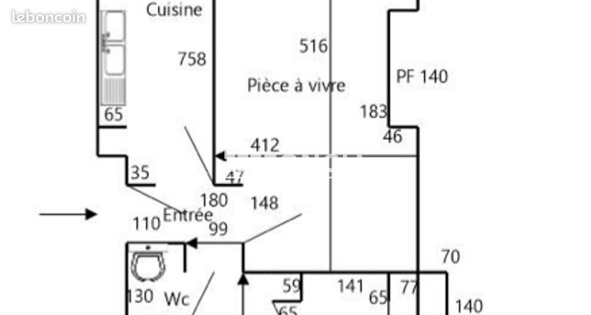 Appartement à louer, 47m², Orléans