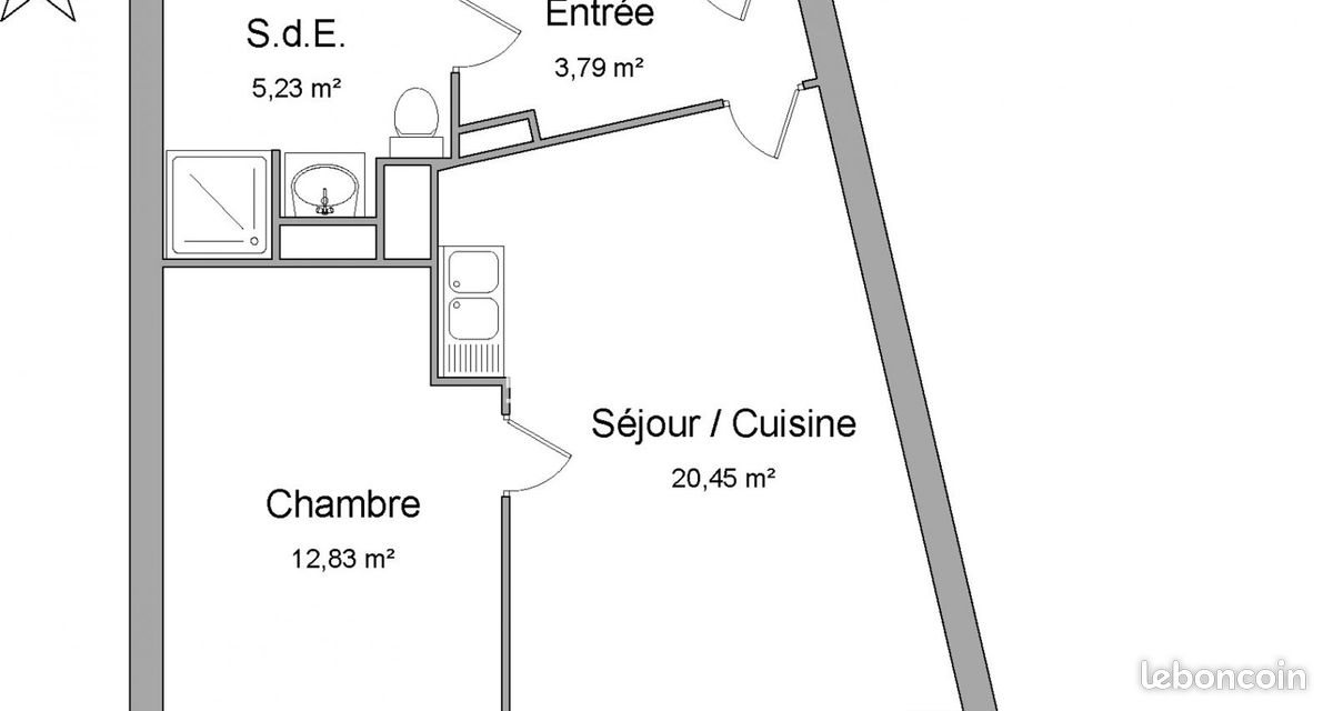 Appartement à louer, 42m², Villiers-sur-Marne