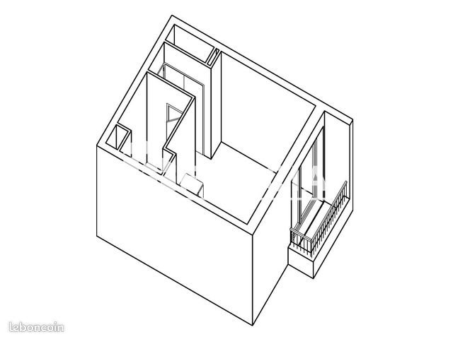 Appartement à louer, 19m², Grenoble