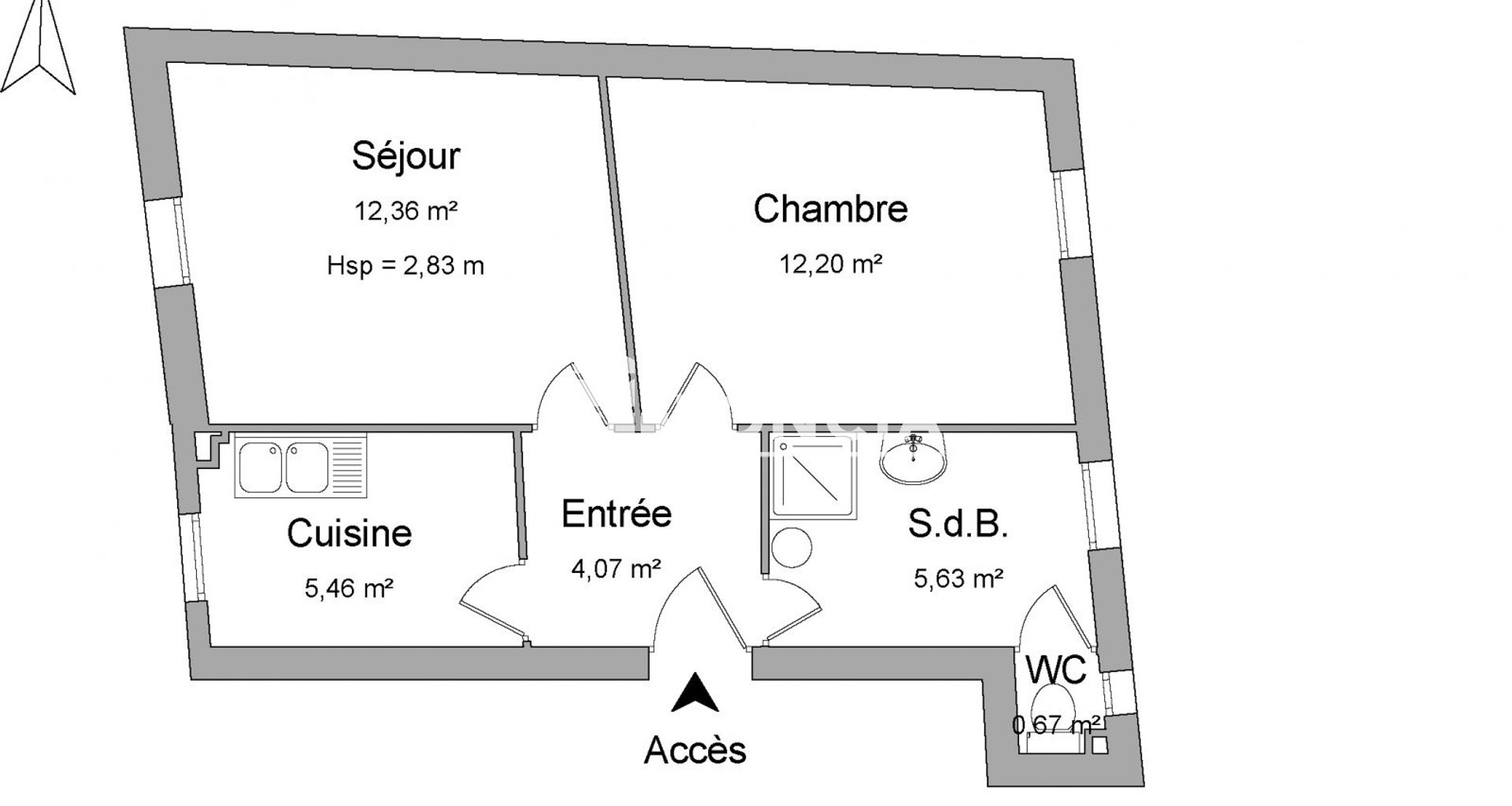 Appartement à louer, 40m², Arcueil