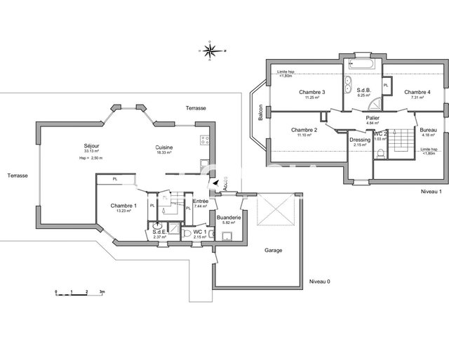 Maison à louer, 130m², Champagnier