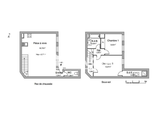 Appartement à louer, 69m², Bordeaux