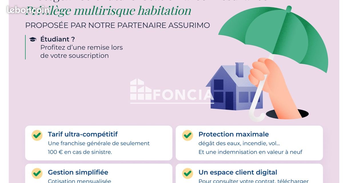 Appartement à louer, 41m², Villenave-d'Ornon
