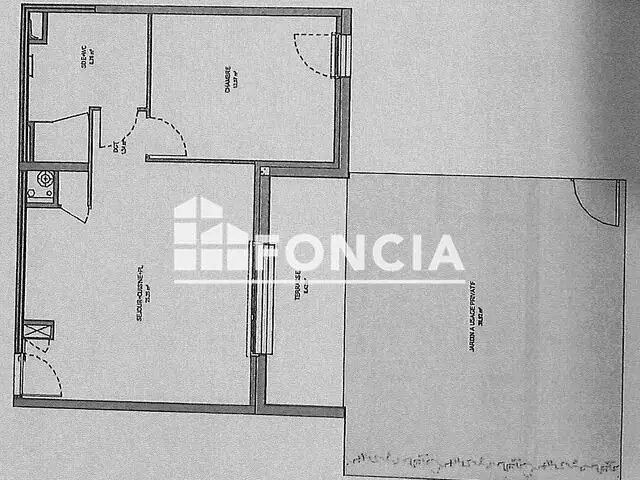 Appartement à louer, 46m², Saran