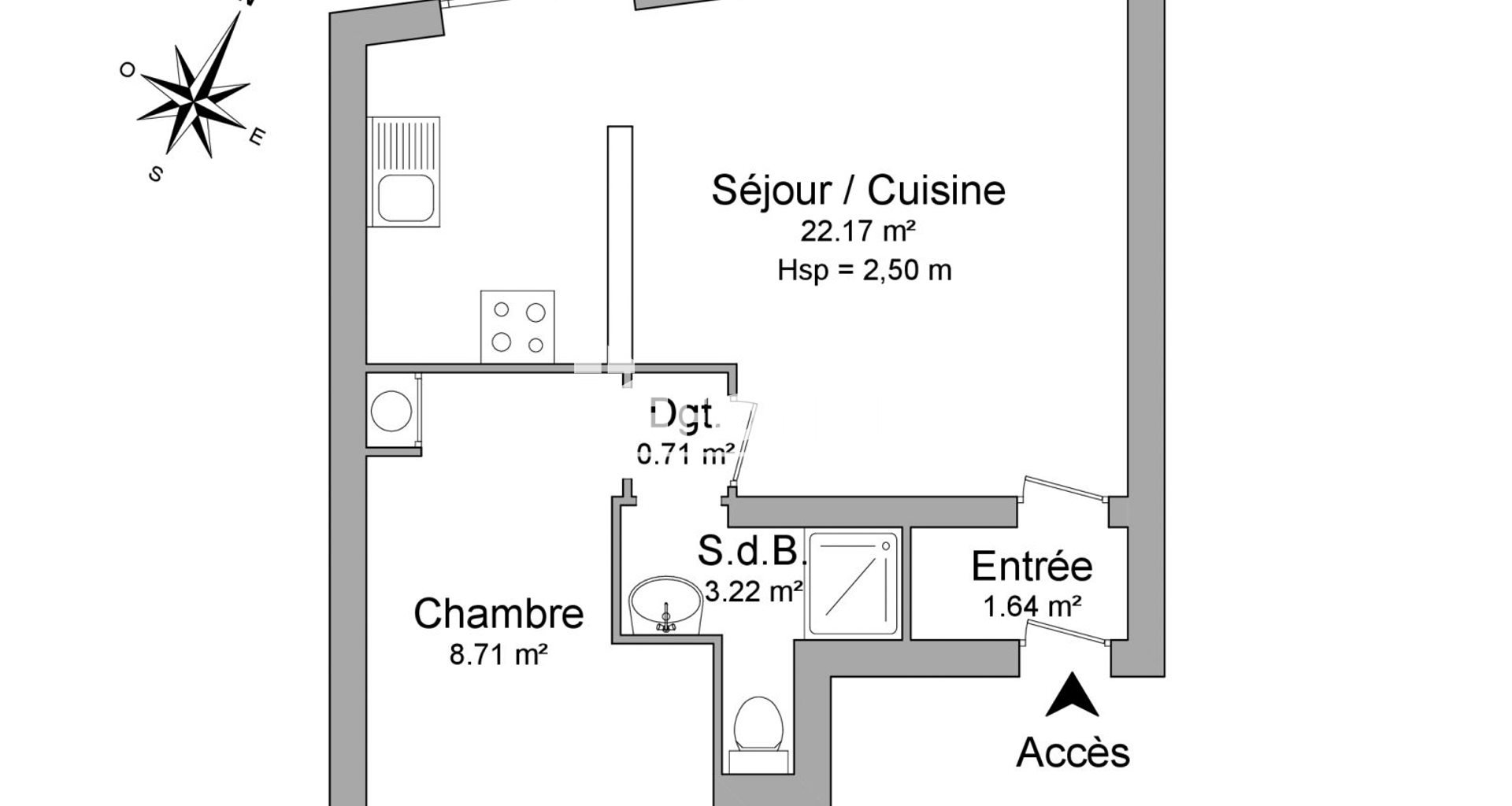 Appartement à louer, 36m², Taverny
