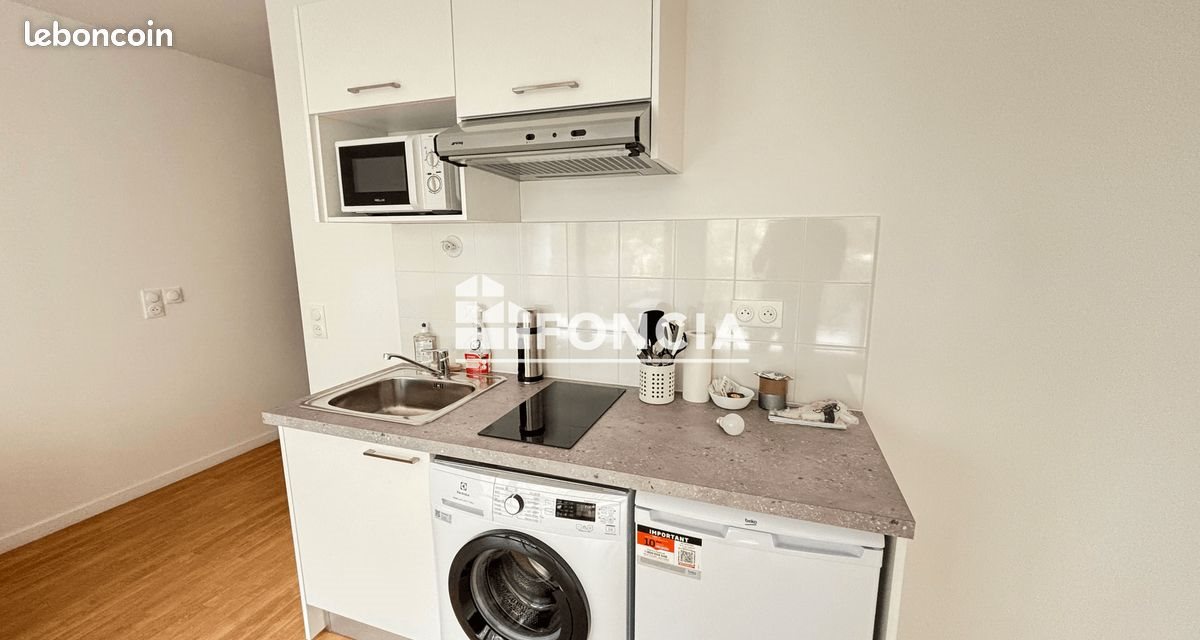 Appartement à louer, 33m², L'Ile-Saint-Denis