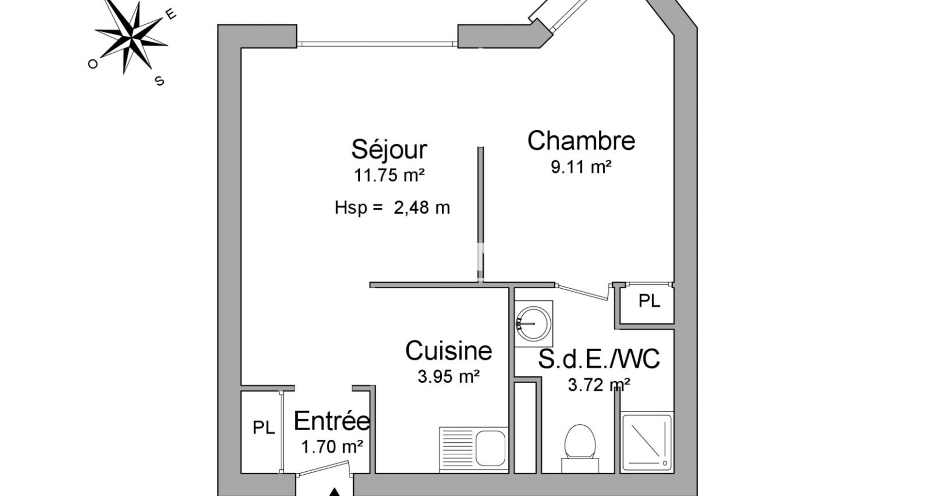 Appartement à louer, 30m², Levallois-Perret