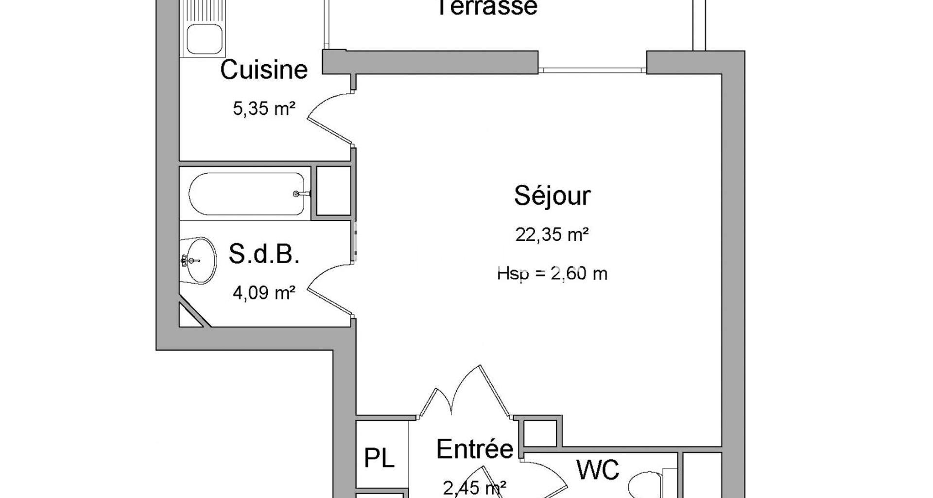 Appartement à louer, 36m², Asnières-sur-Seine
