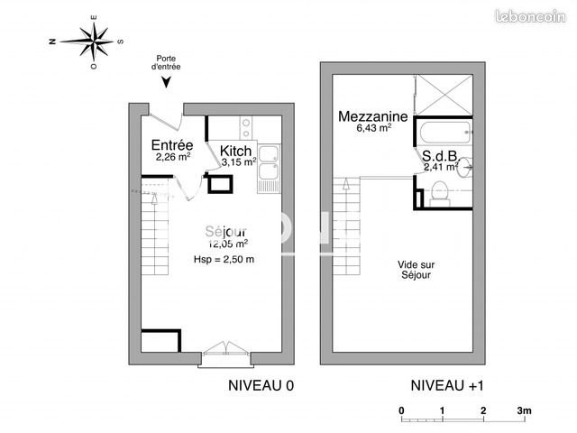 Appartement à louer, 26m², La Rochelle